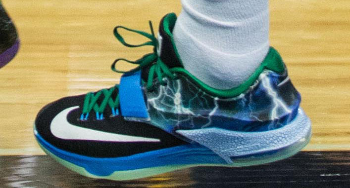 Zach LaVine wearing NIKEiD KD VII 7 (5)