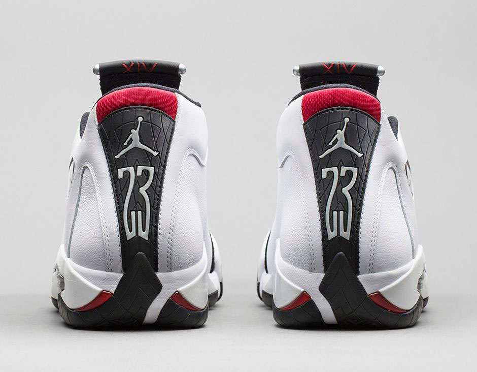 Air Jordan XIV 14 Retro Black Toe Official 487471-102 (6)