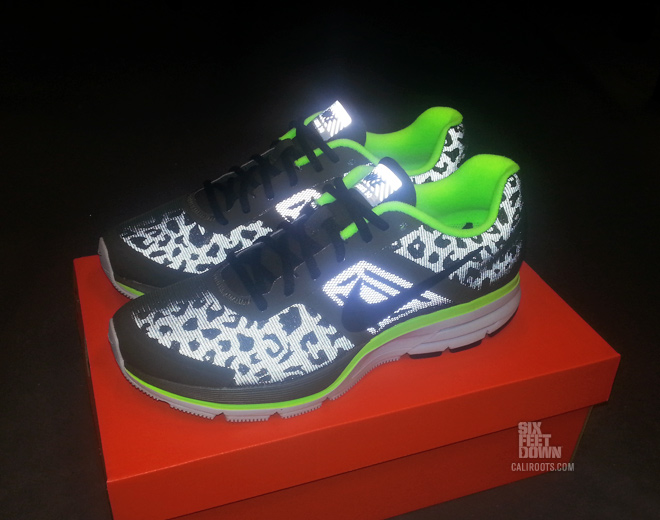 nike air pegasus 30 shield cheetah reflective