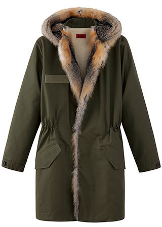 Kanye West x A.P.C. - Parka with Fur