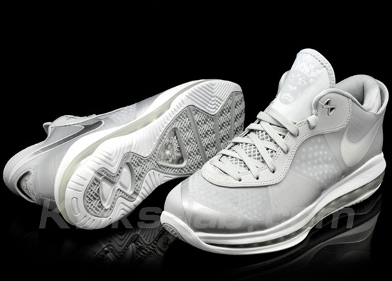 Nike LeBron 8 V/2 Low - Wolf Grey/White 