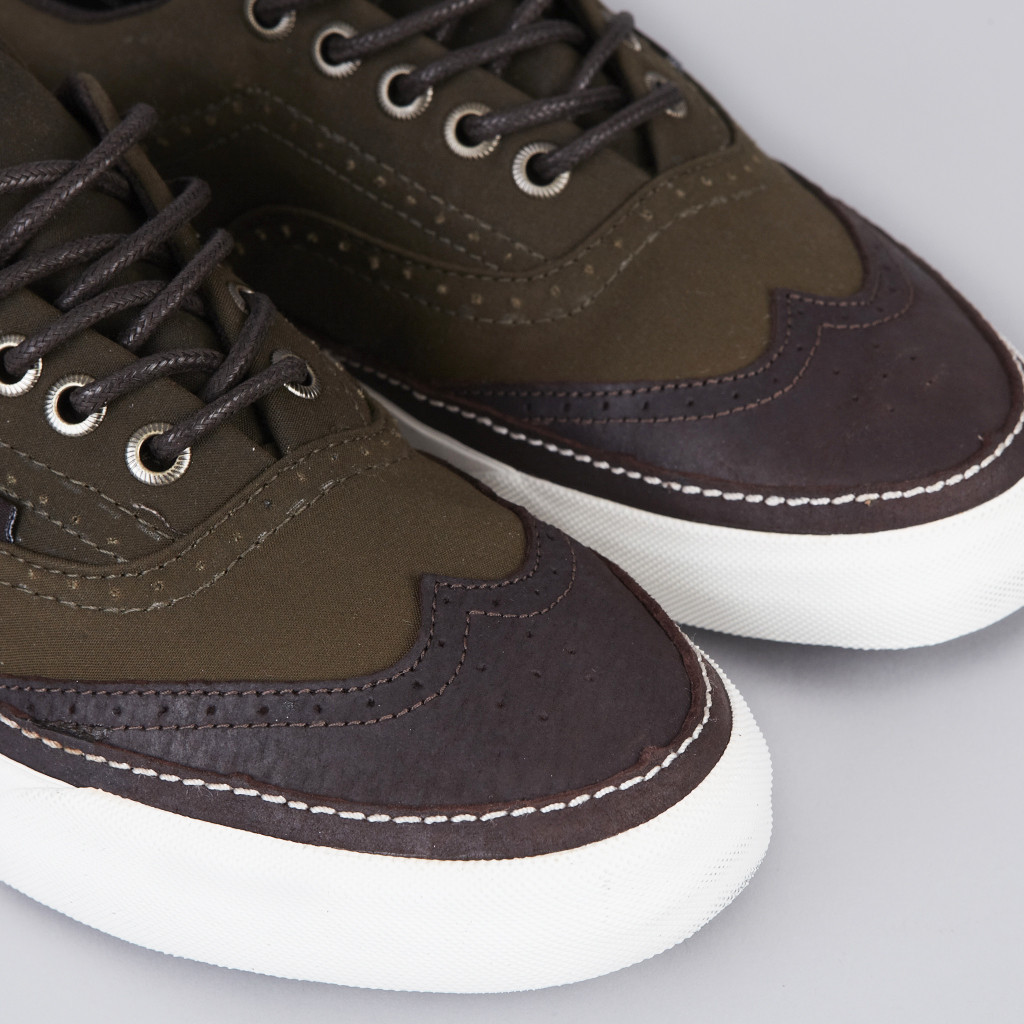 Barbour x Vans California Era Wingtip | Complex