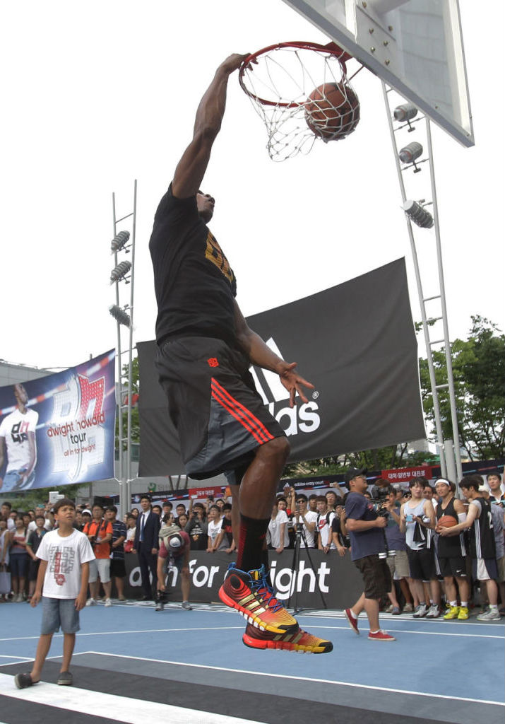  Dwight Howard Wearing "World Tour" adidas D Howard 4 In Seoul (20)