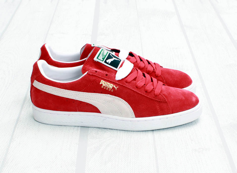 red and white pumas