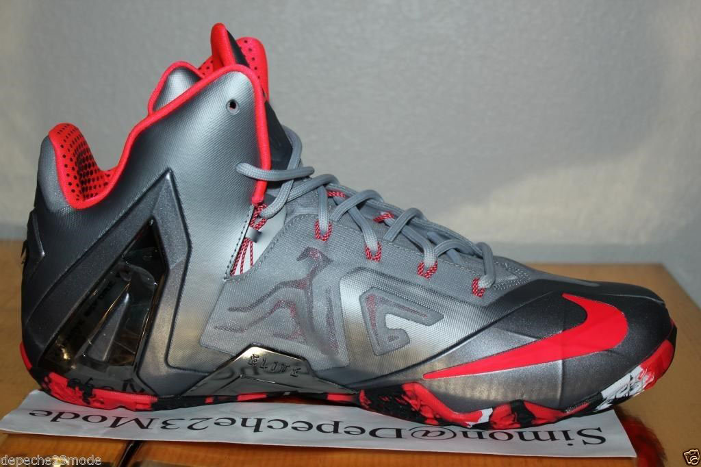 Lebron 11 hot sale wolf grey