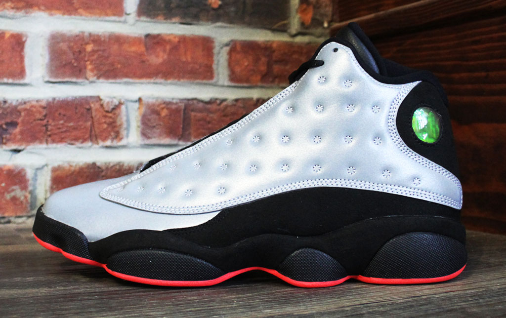 air jordan 13 reflective silver