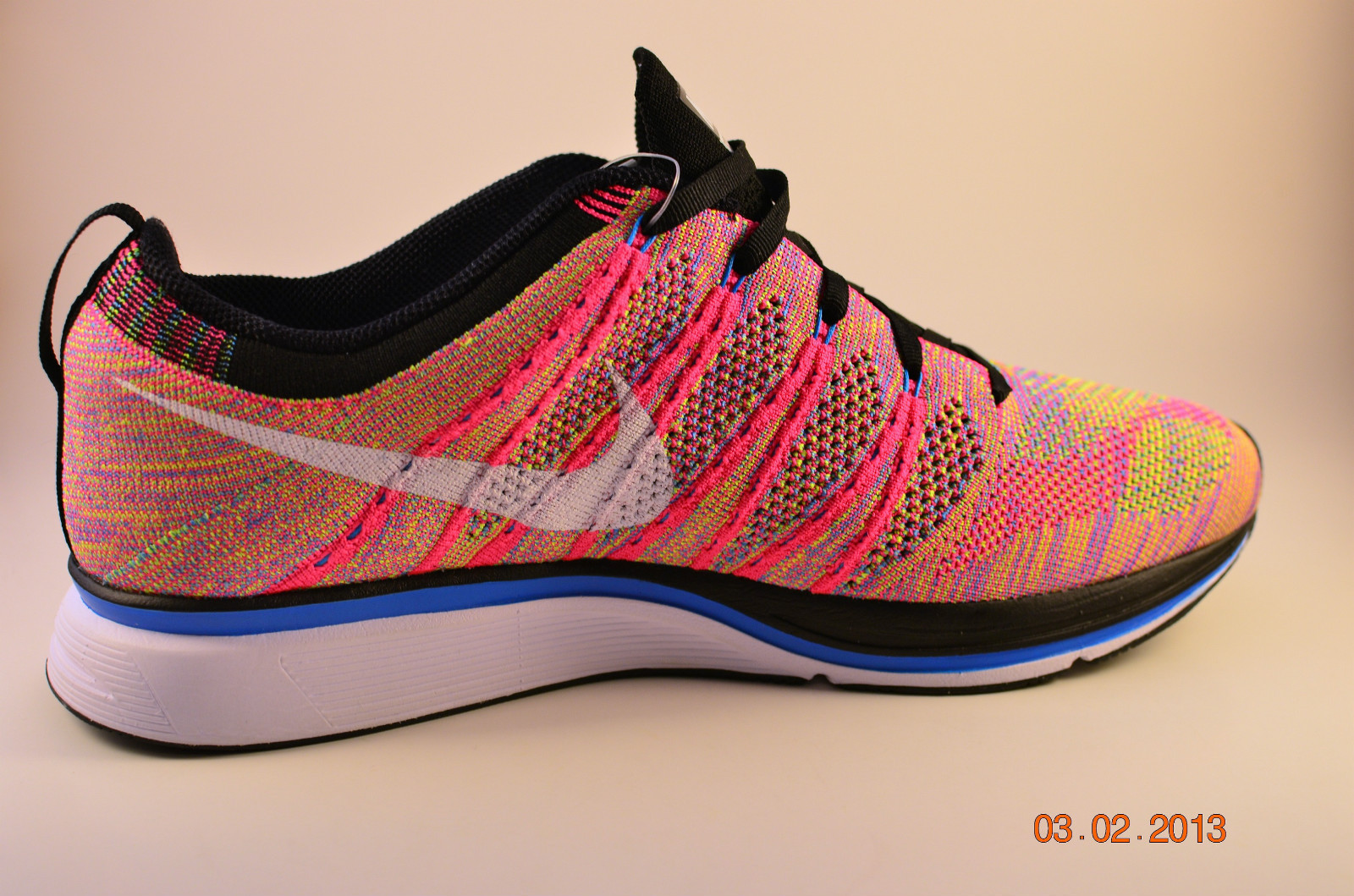 nike flyknit trainer multicolor