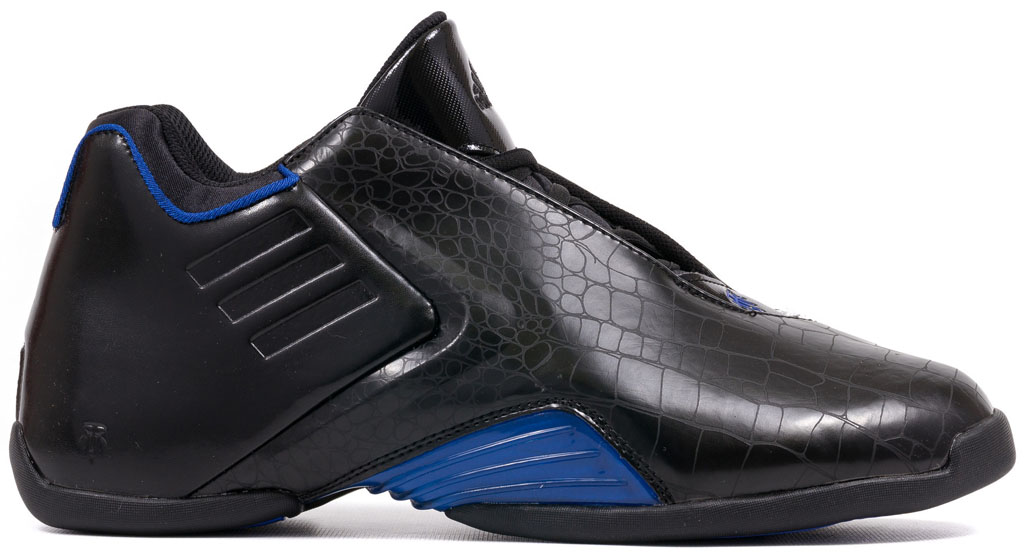 The adidas Black/Royal TMAC 3 Is 