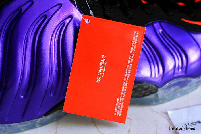 Purple and cheap orange foamposites