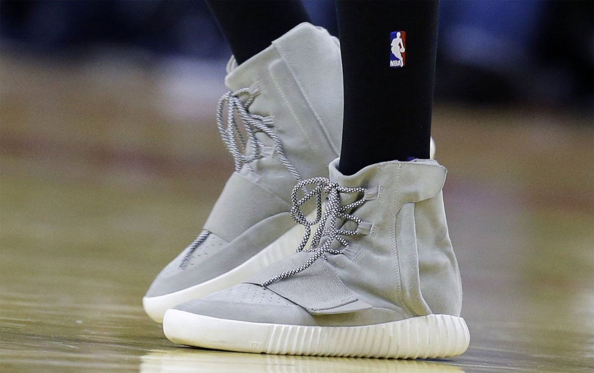 Wear adidas Yeezy 750 Boosts in a Game 