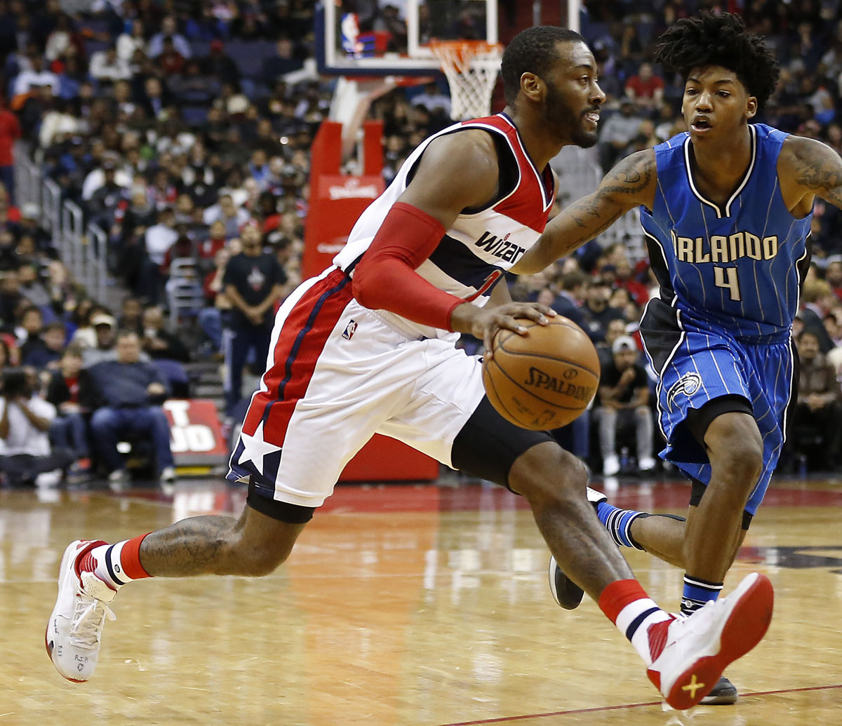 Perplejo Cañón pegar SoleWatch: With adidas Contract Expired, John Wall Plays in Nike | Sole  Collector
