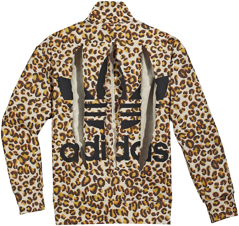 adidas firebird leopard