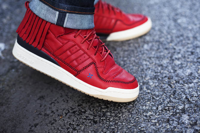 LDRS1354 x adidas Originals Forum Moccasin Mid