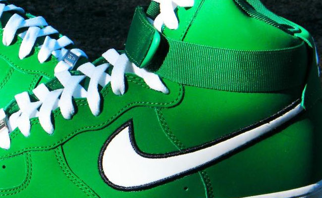 Nike Air Force 1 High Pine Green White 315121-301 (2)