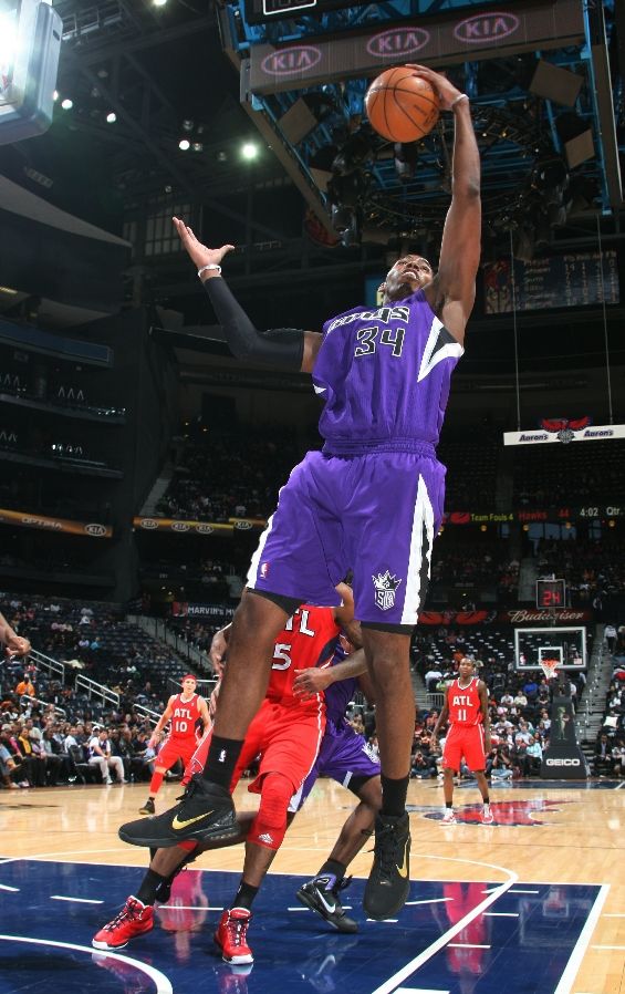 Jason Thompson wearing the Nike Air Max Hyped