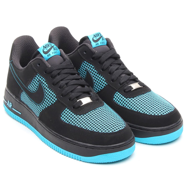 nike air force 1 low black gamma blue net