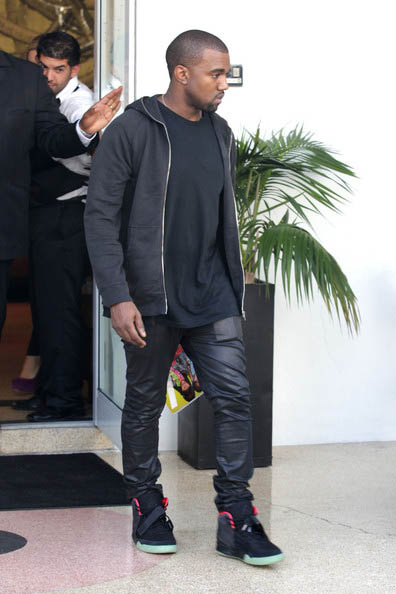 Kanye West Spotted in Miami wearing the Nike Air Yeezy 2 | Sole Collector