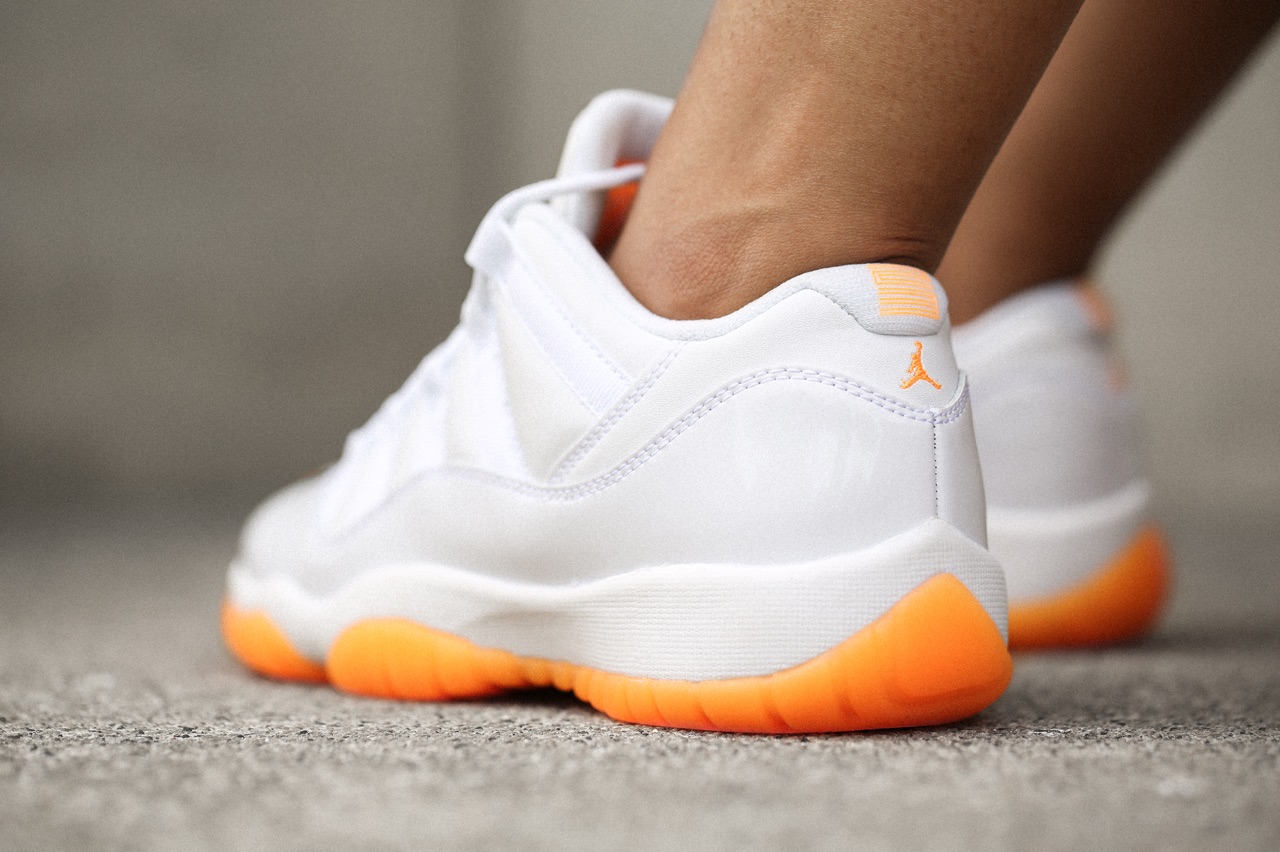 Citrus' Air Jordan 11 Low Looks On-feet 