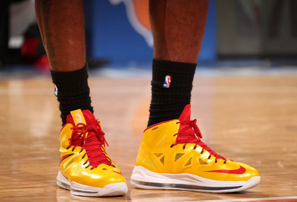 LeBron James wearing Nike LeBron X Carmex (10)