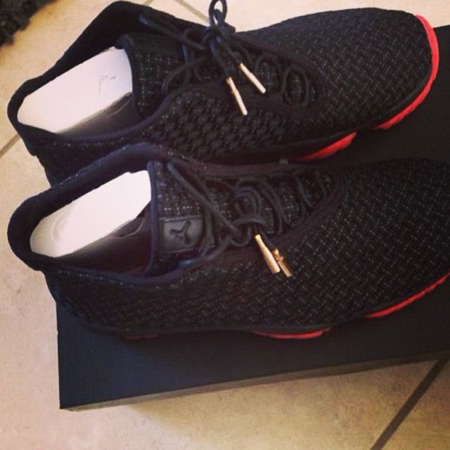 Chad Johnson Picks Up Jordan Future Black/Red