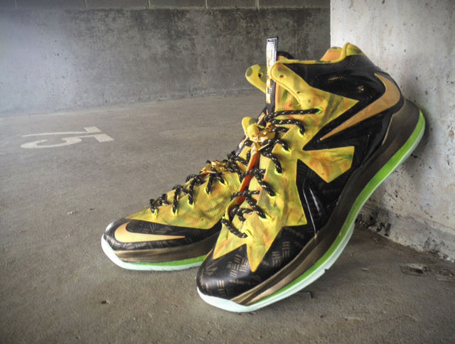 Nike LeBron X PS Elite "2-Time Champ Fusion" by Mache Custom Kicks (1)