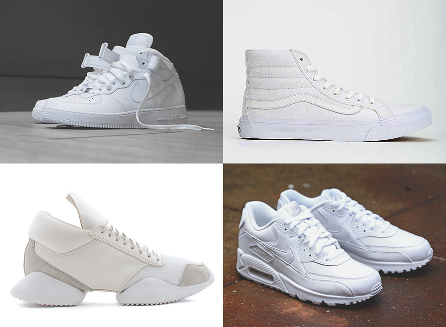 Sneaker News Offers Up A Guide To White 