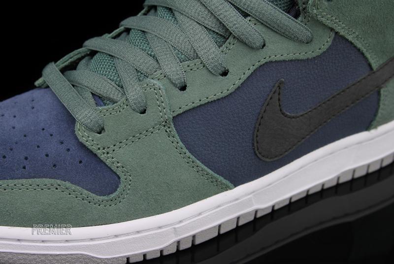 Nike SB Dunk Mid Pro - Nori / Black / Lava | Complex