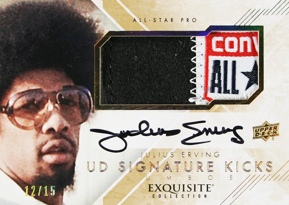 Upper Deck Exquisite Kicks: Julius Erving