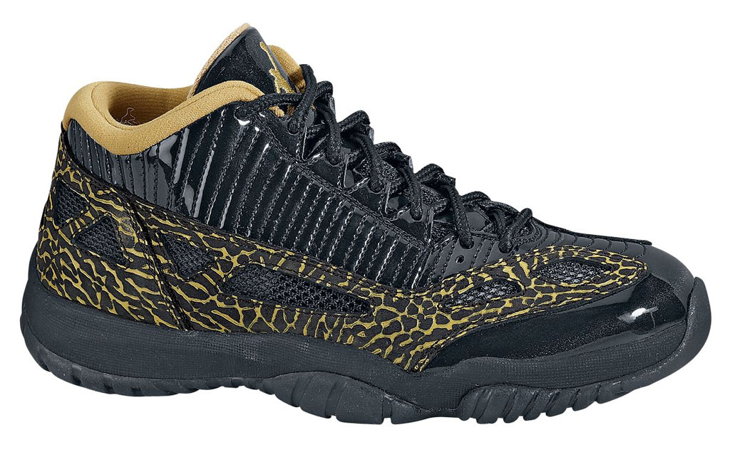 Air Jordan XI 11 Low IE Black/Metallic Gold