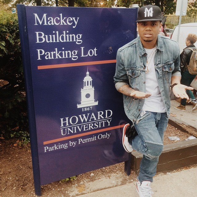 Mack Wilds wearing Air Jordan III 3 Fire Red