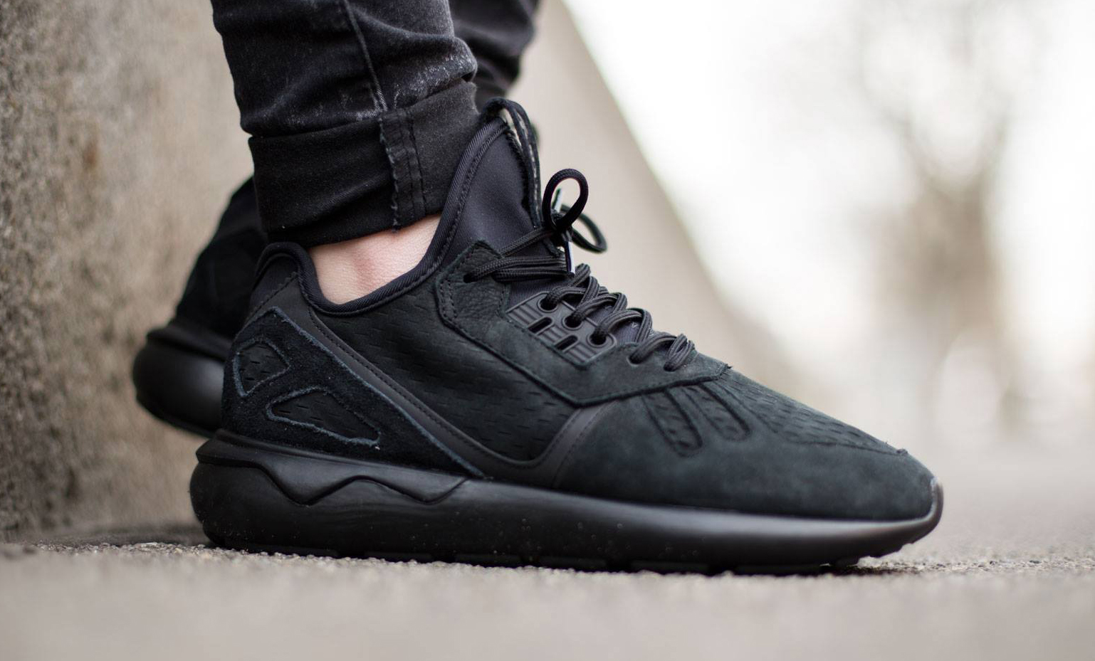 adidas Blacks Out on the Tubular Runner | Sole Collector