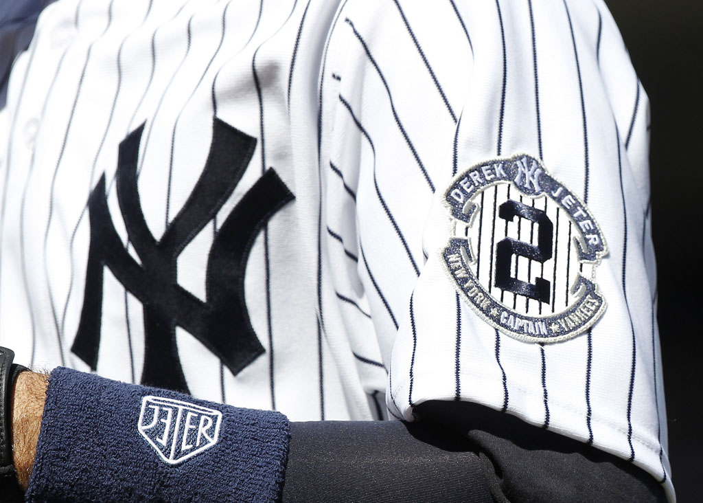 Michael Jordan introduced on Derek Jeter Day 