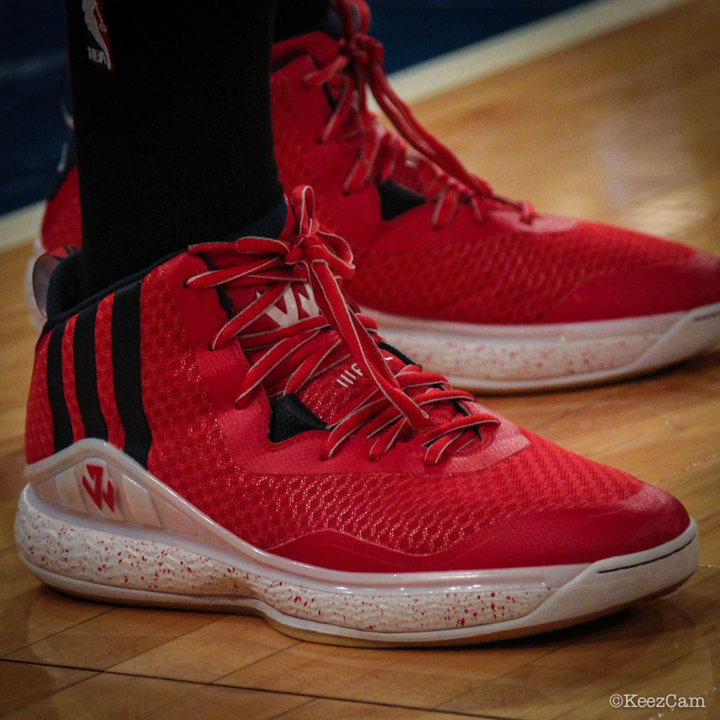 John Wall wearing adidas J Wall 1 