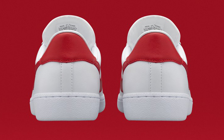 nike shoes back to the future white and red