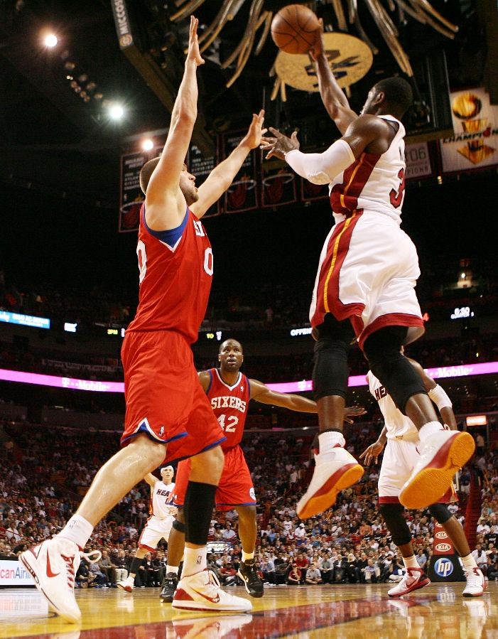 Sneaker Watch: Dwyane Wade Air Jordan 2011 'Home' PE - White/Red/Yellow