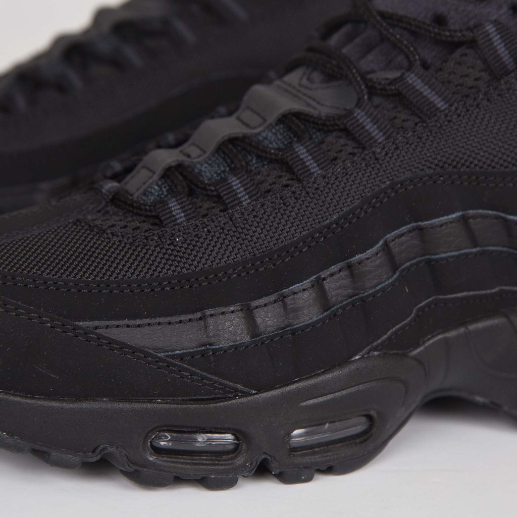 air max 95 leather black