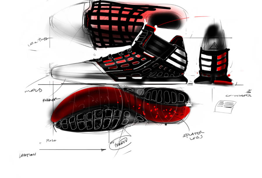 adidas adiZero Rose 2 - Official Imagery & Sketches