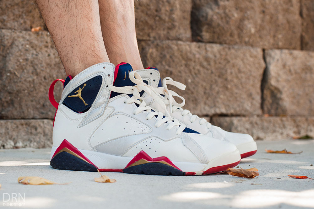 dunksrnice in the 'Olympic' Air Jordan VII 7