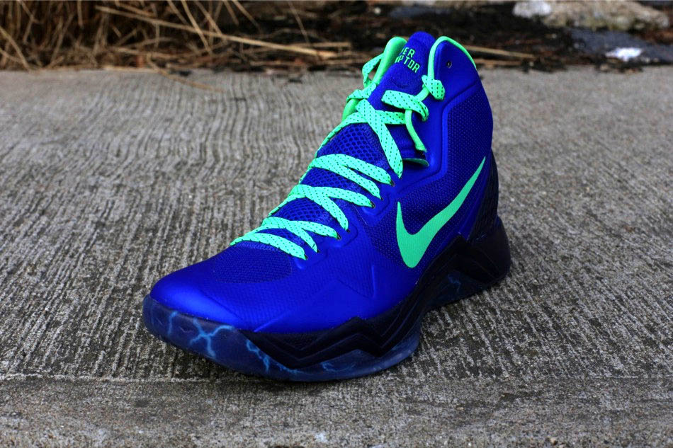 Nike Zoom Hyperdisruptor Hyper Blue Poison Green Complex