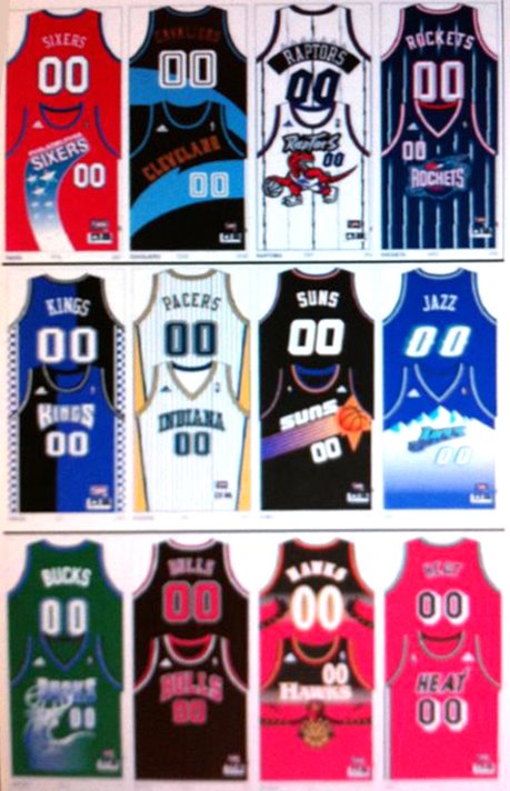 cool retro basketball jerseys