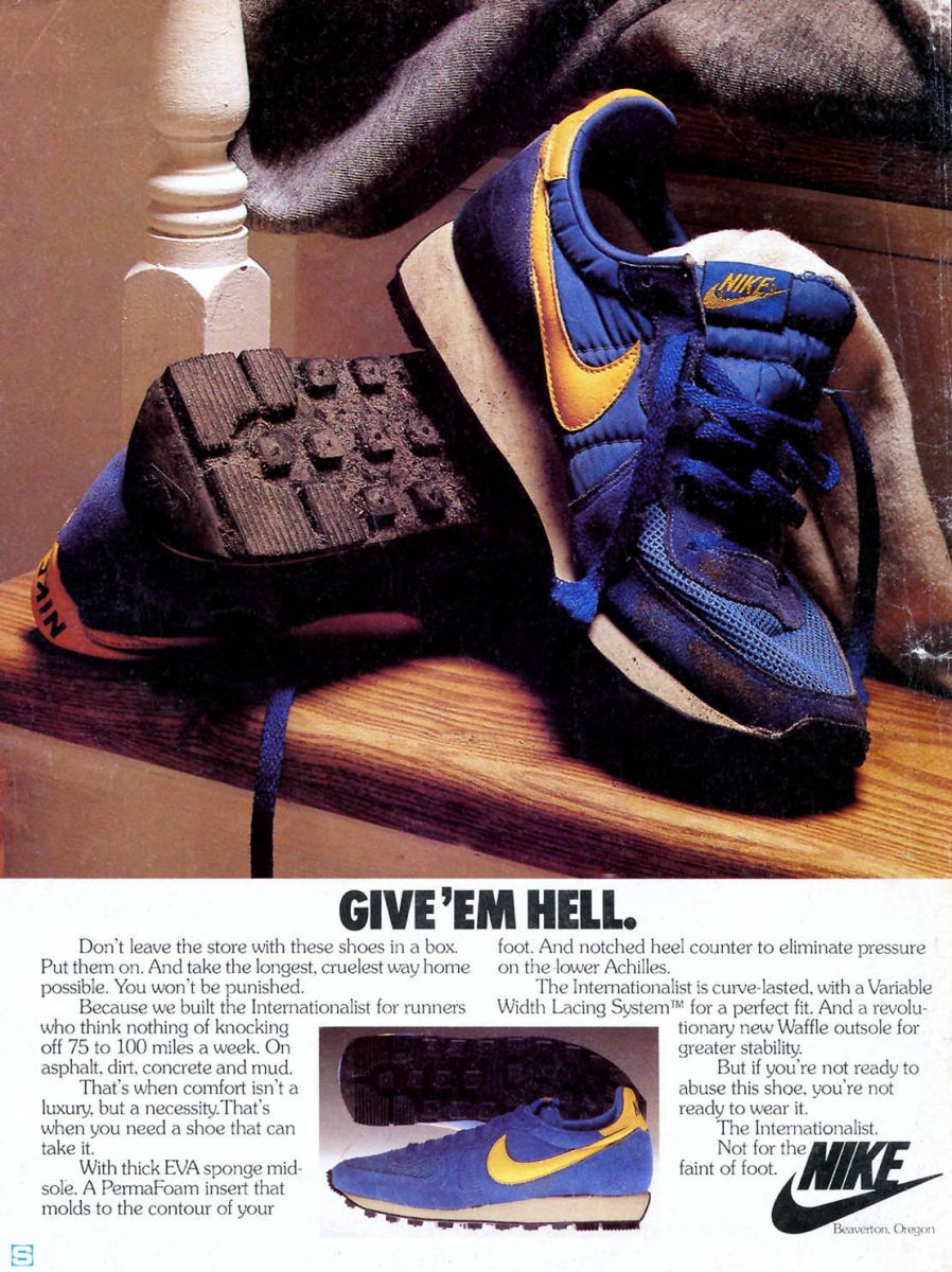Vintage Ad: Nike Internationalist | Sole Collector