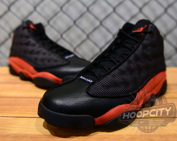 jordan 13 black and red