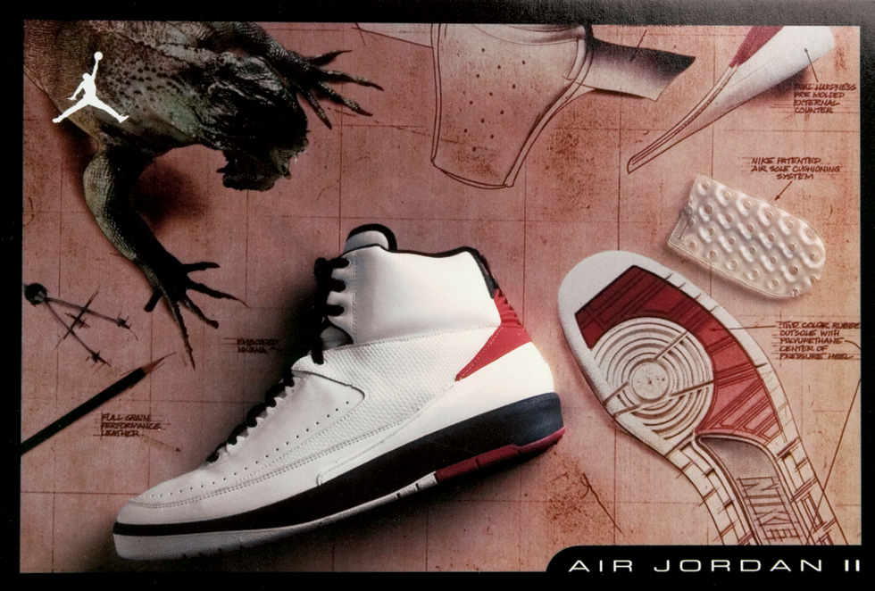 Retro store jordan card