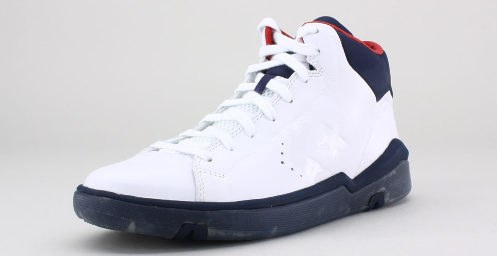 Converse Pro Leather 2012 Mid White Navy Red (2)