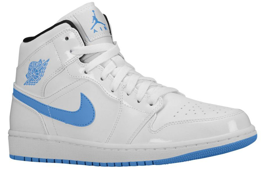 light blue and white ones