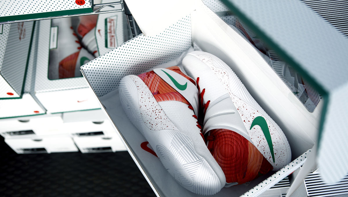 kyrie irving krispy kreme donut shoes