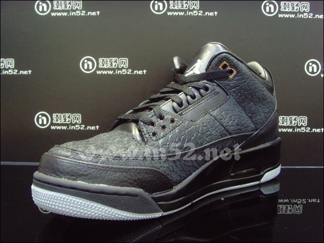 Air Jordan 3 III Black Flip 315767-001