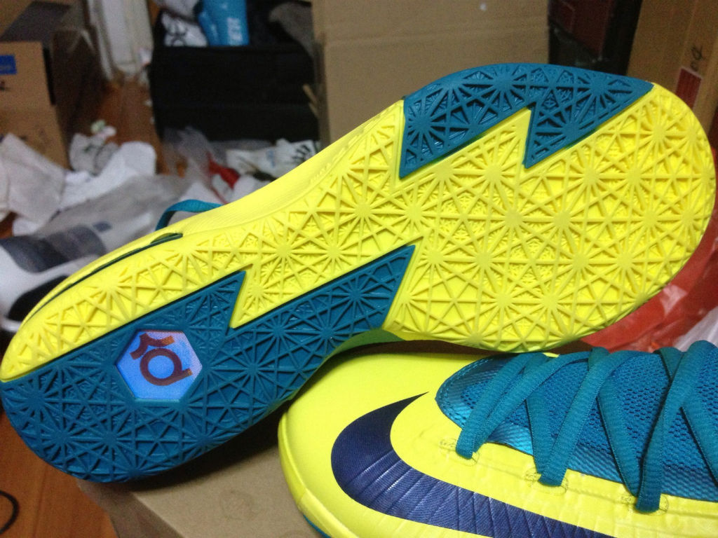 Nike KD VI Yellow Teal Navy 599424-700 (10)