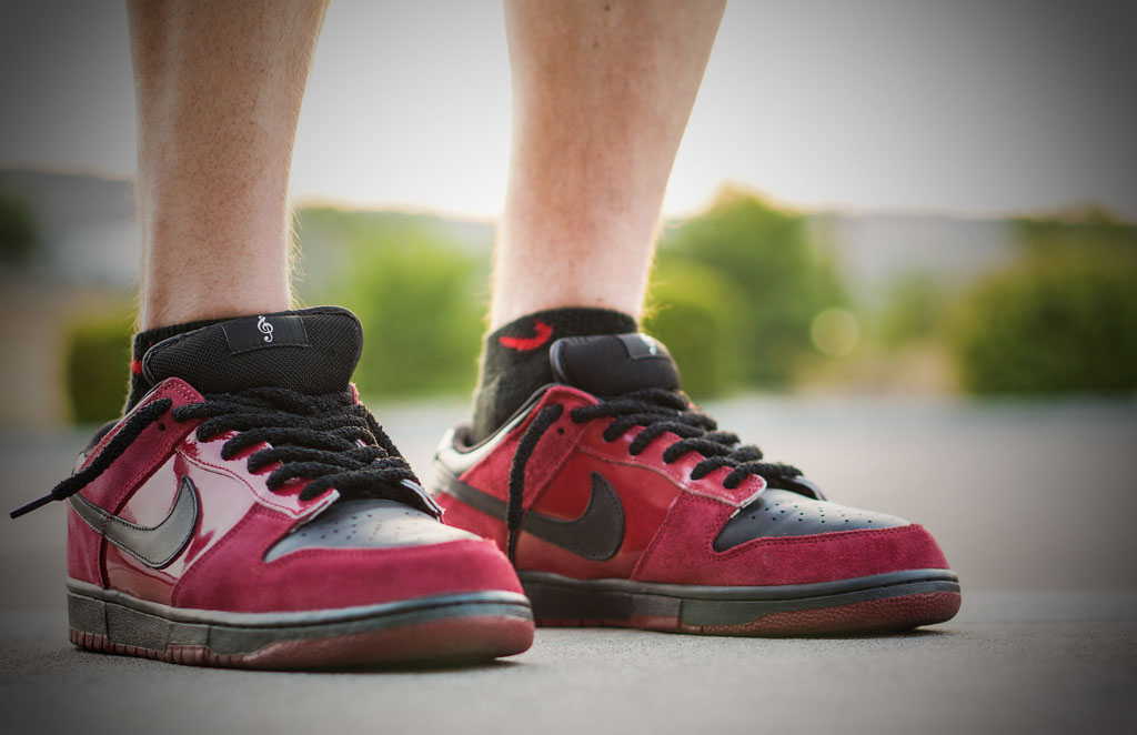 DRUMattX in the 'Milli Vanilli' Nike SB Dunk Low