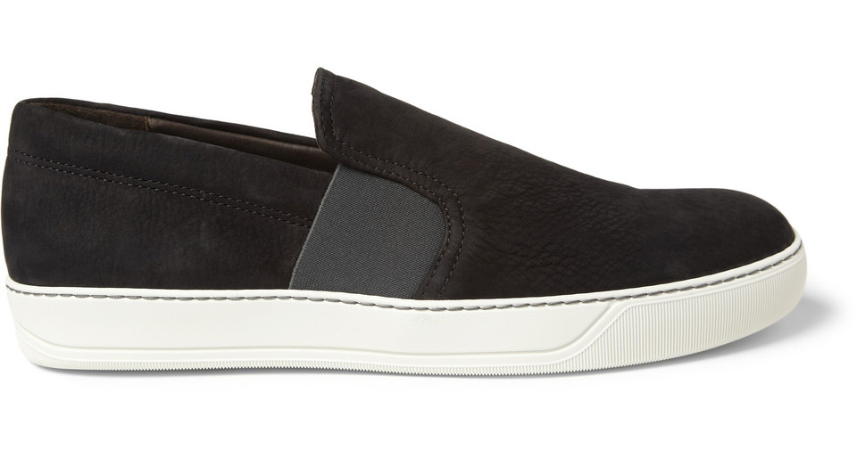 lanvin slip on sneakers